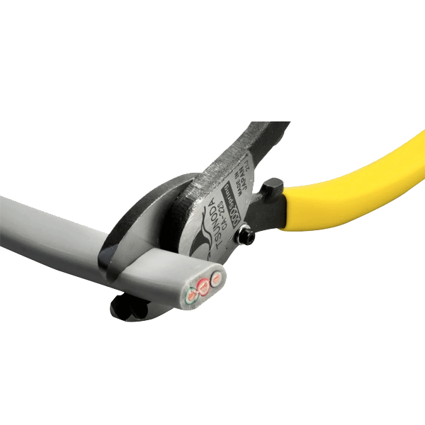 附彈簧電纜剪 / 日本角田TTC