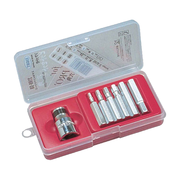 套筒型白金平頭內六角板手組 / 日本EIGHT