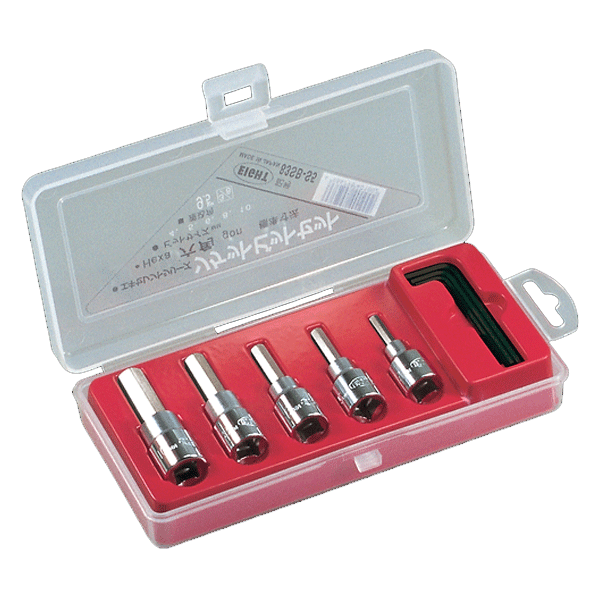 套筒型白金短型平頭內六角板手 / 日本EIGHT