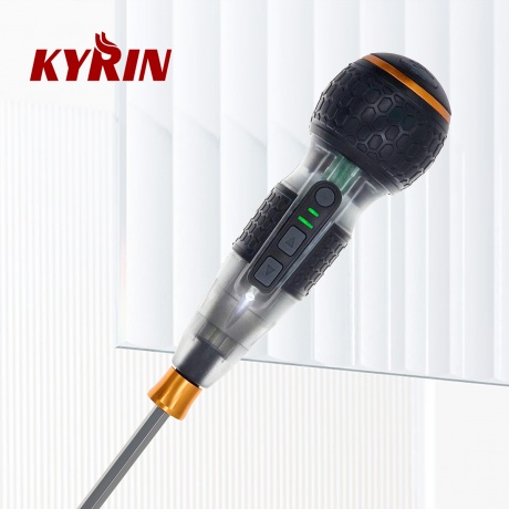 KES-5N 高扭力電動手動兩用螺絲起子【透明限量版】 │ KYRIN 麒麟工具